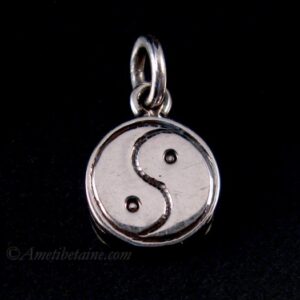 PA377 Pendentif Charme Argent Massif Yin Yang – Image 1