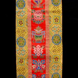 BB55 Bannière Tibétaine Signes Auspicieux du Bouddhisme – Image 4