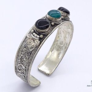 BRD289 Bracelet Tibétain Dragon Pierre – Image 6
