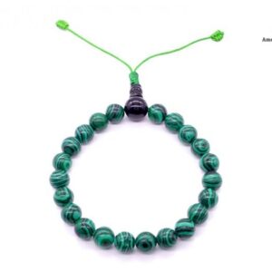 BrMala309 Bracelet Mala Malachite – Image 4