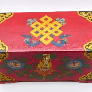CTT49. Coffret Traditionnel Tibétain Noeud Sans Fin – Image 5