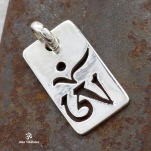 PA168 Pendentif Argent Massif Om – Image 6