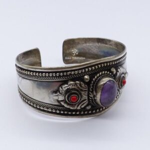 BRD256 Bracelet Tibétain Amethyste – Image 4