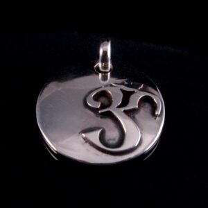 PA163 Pendentif Argent Massif Om – Image 4