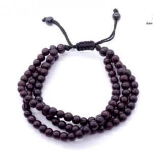 BrMala227 Bracelet Mala Bois 6 mm – Image 4