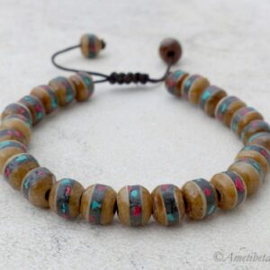BrMala303 Bracelet Mala Os de Buffle – Image 1
