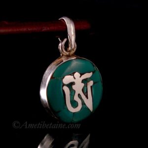 PA380 Pendentif Argent Massif Om – Image 4