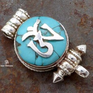 PA426 Pendentif Argent Massif Ghau Om – Image 2