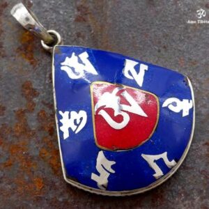 PA213 Pendentif Argent Massif Mantra Om – Image 6