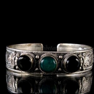 BRD289 Bracelet Tibétain Dragon Pierre – Image 1