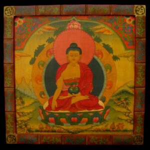PNT04 Peinture Tibétaine Bouddha