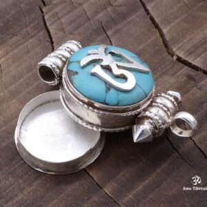 PA426 Pendentif Argent Massif Ghau Om – Image 6