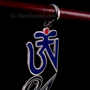 PA354 Pendentif Argent Massif Om – Image 2
