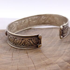 BRD365 Bracelet Tibétain Filigranes Mantra Dragon – Image 4