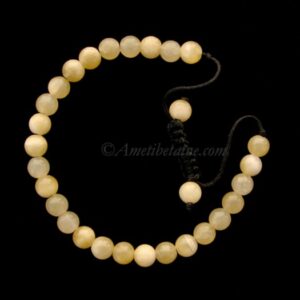 BrMala300 Bracelet Mala Jade Jaune – Image 5