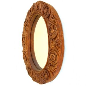 Mir02 Miroir Signes Auspicieux du Bouddhisme Astamangala – Image 4