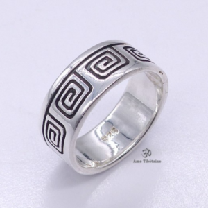 BA294 Bague Argent Massif Taille 58 – Image 1