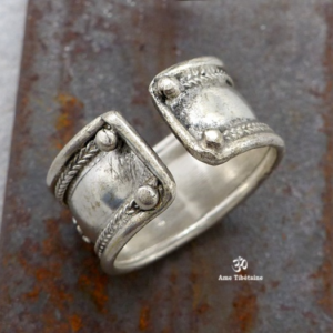 BD63 Bague Mantra Tibétain Om Mani Padme Hum – Image 6
