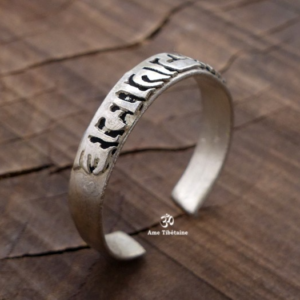 BD82 Bague Mantra Tibétain Om Mani Padme Hum – Image 6