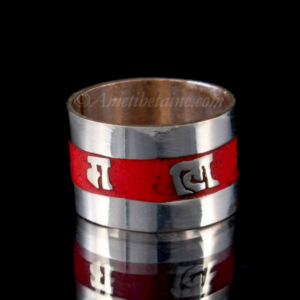 BD86. Bague Tibétaine Mantra – Image 5