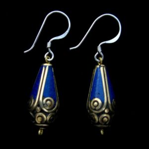 BdOD37 Boucles d’Oreille Tibétaines – Image 1