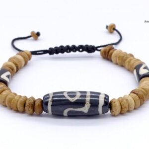 BrD214 Bracelet Tibétain Os de Buffle – Image 2
