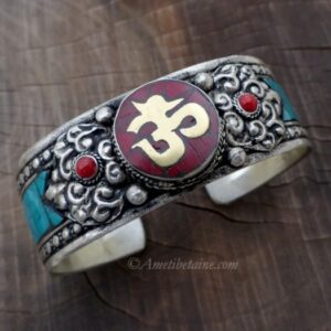 BRD361 Bracelet Tibétain Om – Image 1
