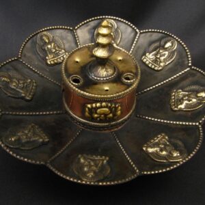 BPE33 Brûle-Encens Bougeoir Fleur de Lotus Bouddha – Image 2