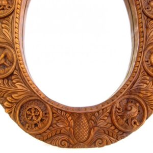 Mir02 Miroir Signes Auspicieux du Bouddhisme Astamangala – Image 3