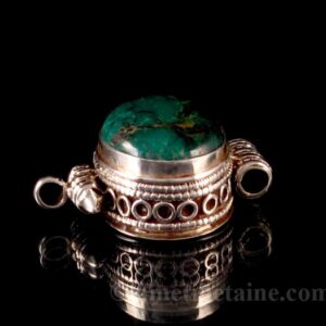PA324 Pendentif Argent Massif Ghau Turquoise – Image 8