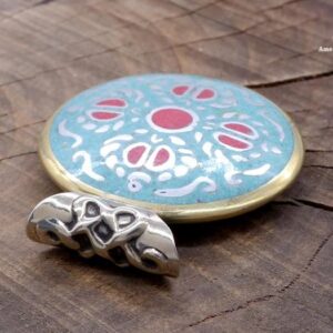 PD86 Pendentif Tibétain Dorje Yeux de Bouddha – Image 3