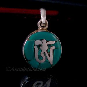 PA380 Pendentif Argent Massif Om – Image 3