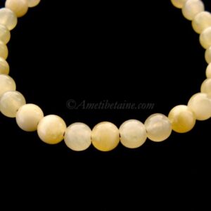 BrMala300 Bracelet Mala Jade Jaune – Image 4