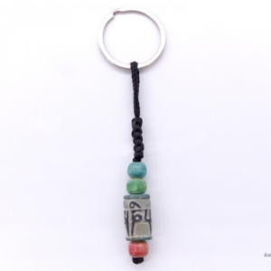 PC13 Porte-Clés Tibétain Mantra – Image 1