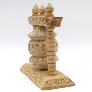 RP107 Roue à Prières Tibétaine Mantra en Bois – Image 3
